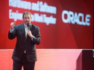 Mark Hurd, l'un des deux chefs de la direction d'Oracle