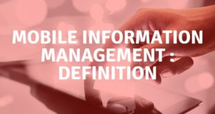 mim definition mobile information management