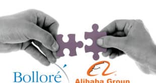 alibaba bolloré partenariat