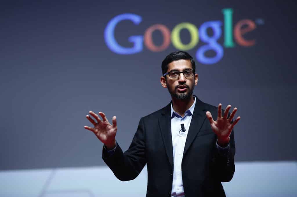 sundar pichai google erreurs