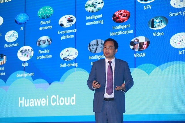 huawei blockchain plateforme