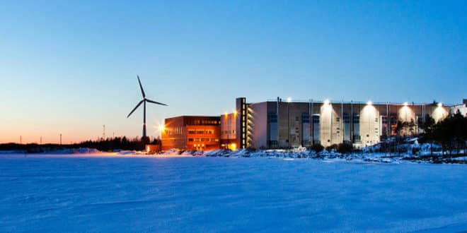 google cloud data center finlande