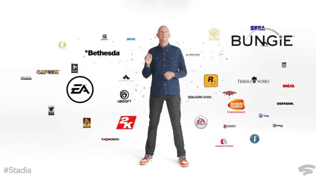 google stadia studio partenaire