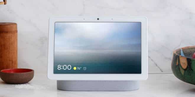 google nest hub max face match