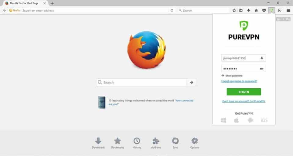 extension firefox vpn