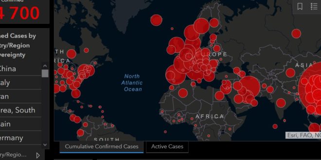 carte coronavirus malware