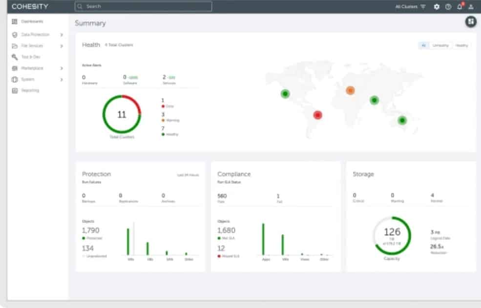 cohesity stockage cloud 