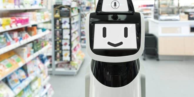 smart retail robot