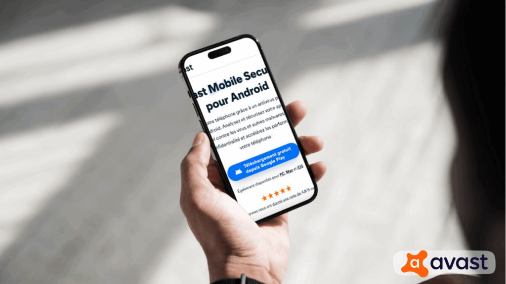 Avast version mobile : un antivirus Android gratuit avec des publicités