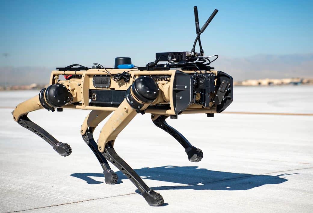 Frontières vers un déploiement des chiensrobots policiers aux USA