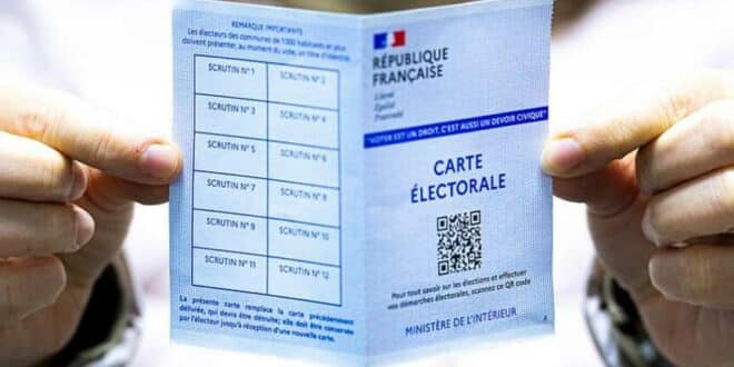 carte electorale qr code