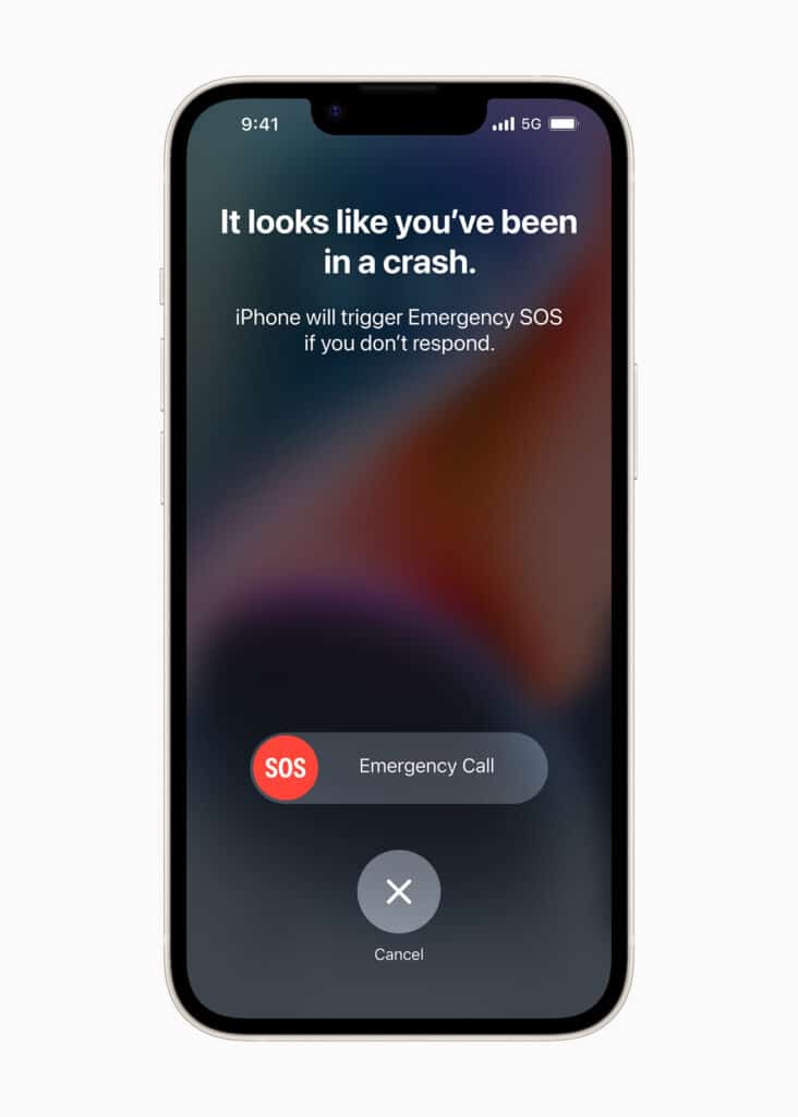 iphone 14 crash detection