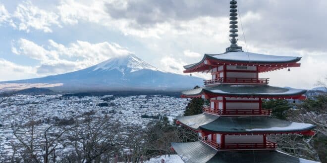 white data center neige japon