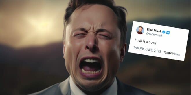 Threads explose ce record de ChatGPT et TikTok, Musk insulte Zuck de cuck