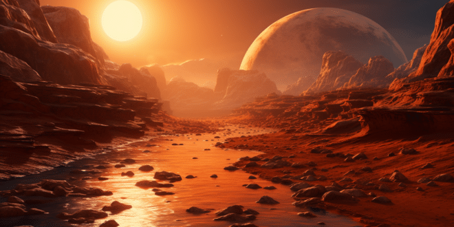 Cette IA imagine de l'eau sur Mars : une vision du futur ?
