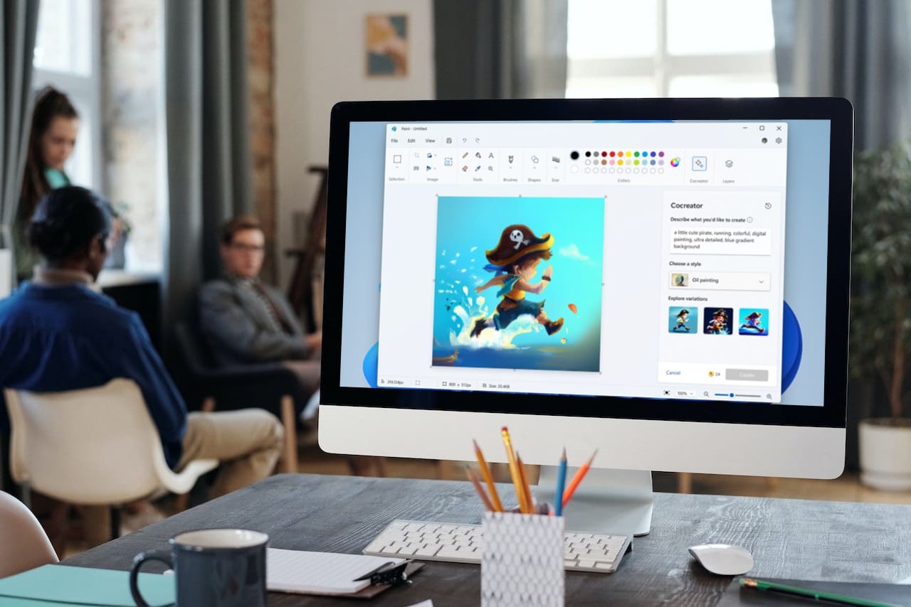 Microsoft Paint returns with AI to create images