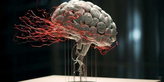 cerveau artificiel fil argent