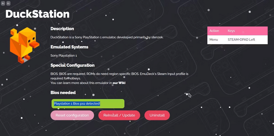 emudeck duckstation