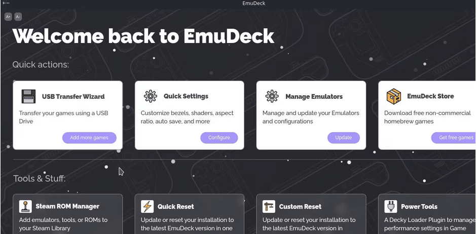 emudeck ui