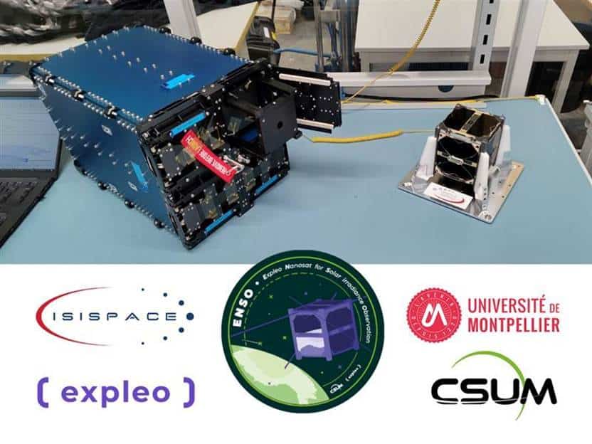 Nanosatellite ENSO Expleo et CSUM Surveillance de l'activité solaire