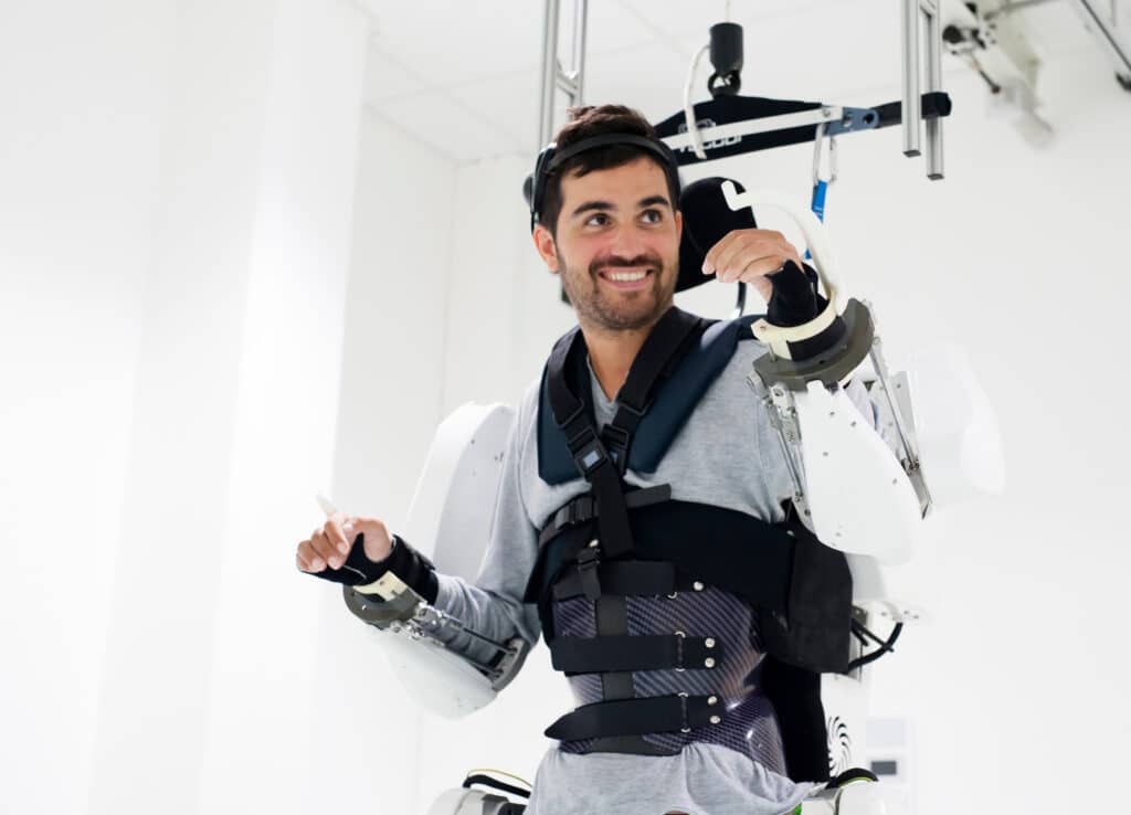WIMAGINE Interface cerveau-ordinateur Paraplégie Technologie médicale CES 2024