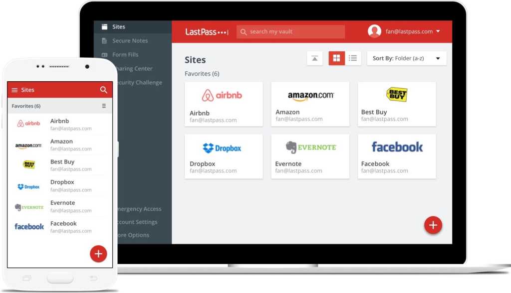 Les fonctionnalités de LastPass