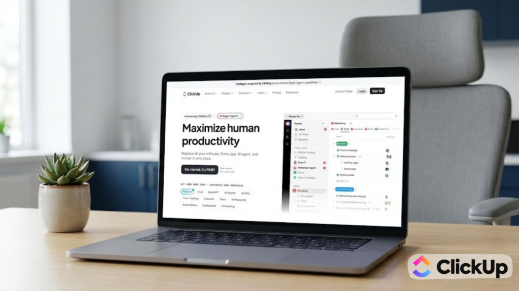 ClickUp : un outil flexible et personnalisable