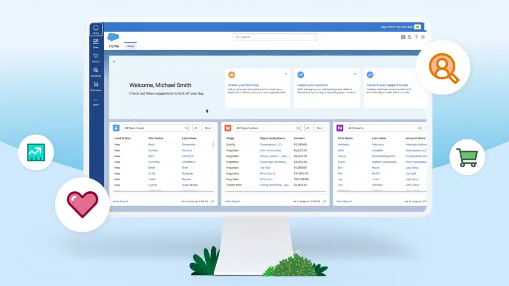 Salesforce lance son CRM IA pour soutenir les PME