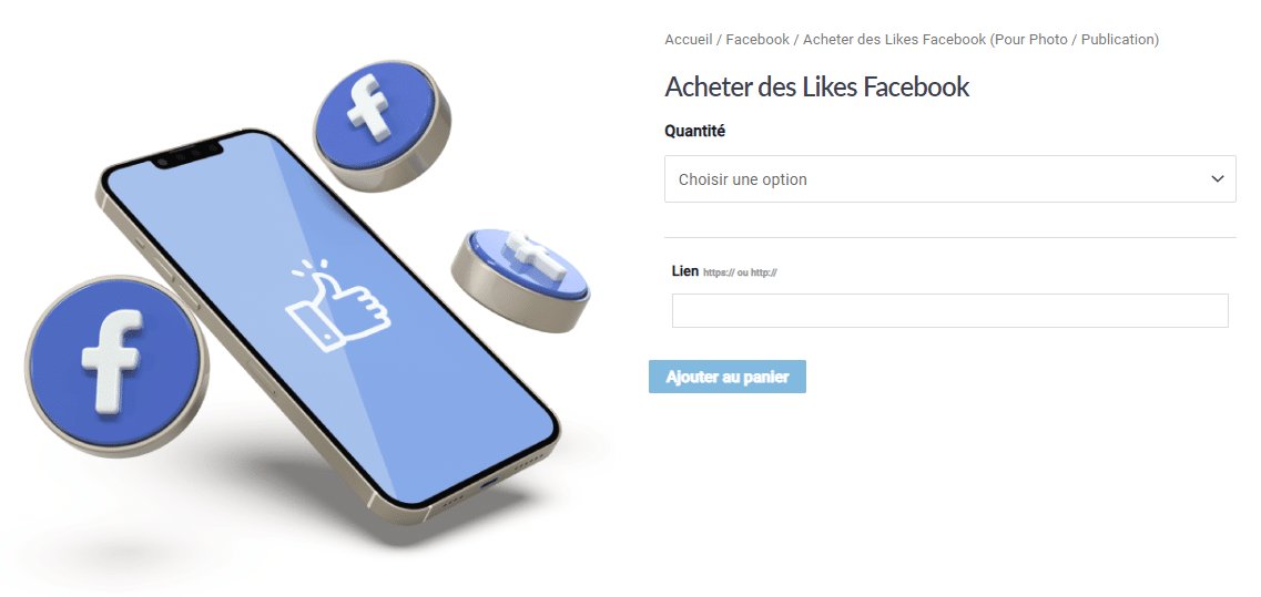 Meilleurs Sites pour Acheter des Likes Facebook, Fans, Abonnés pour Page ou Publication