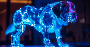 robot chien sparkles