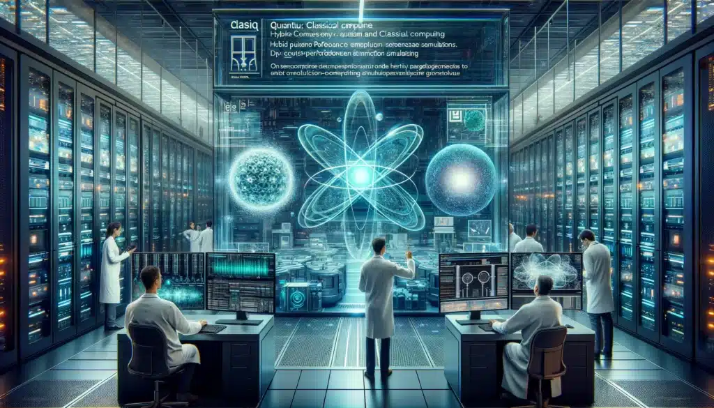 Calcul quantique Simulation hybride