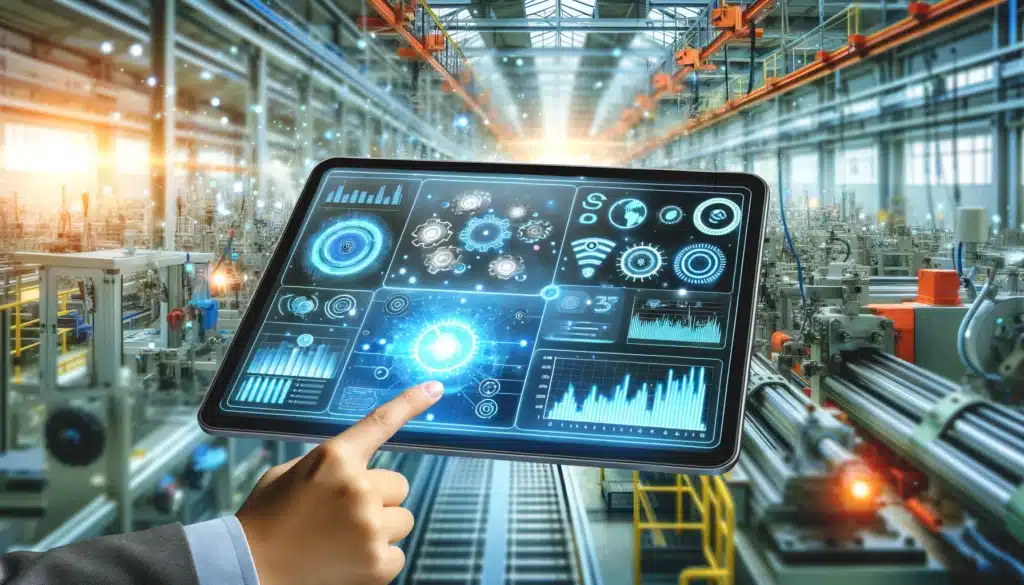 IA et IoT processus de fabrication