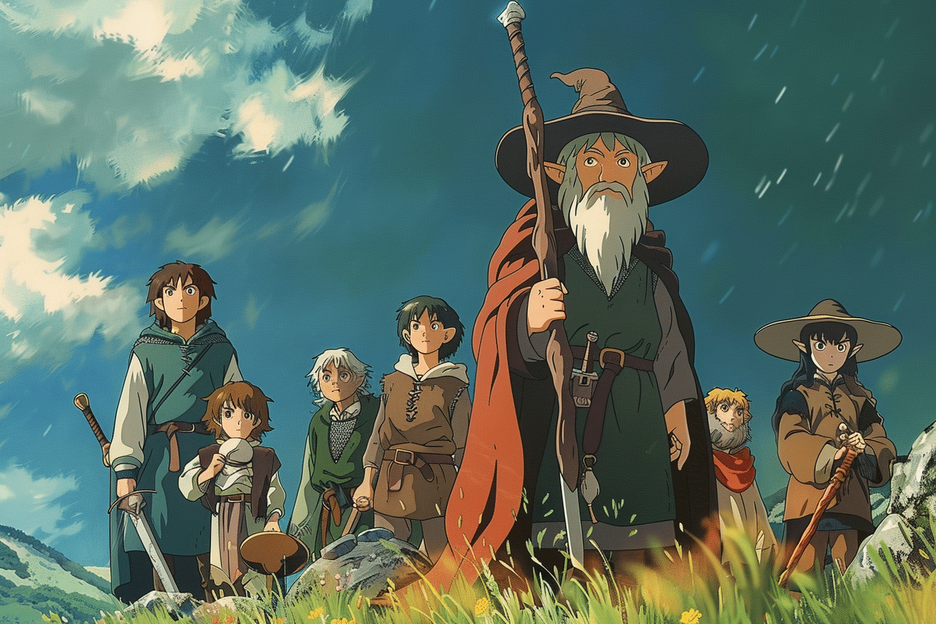 Et si Ghibli créait un anime Seigneur des Anneaux