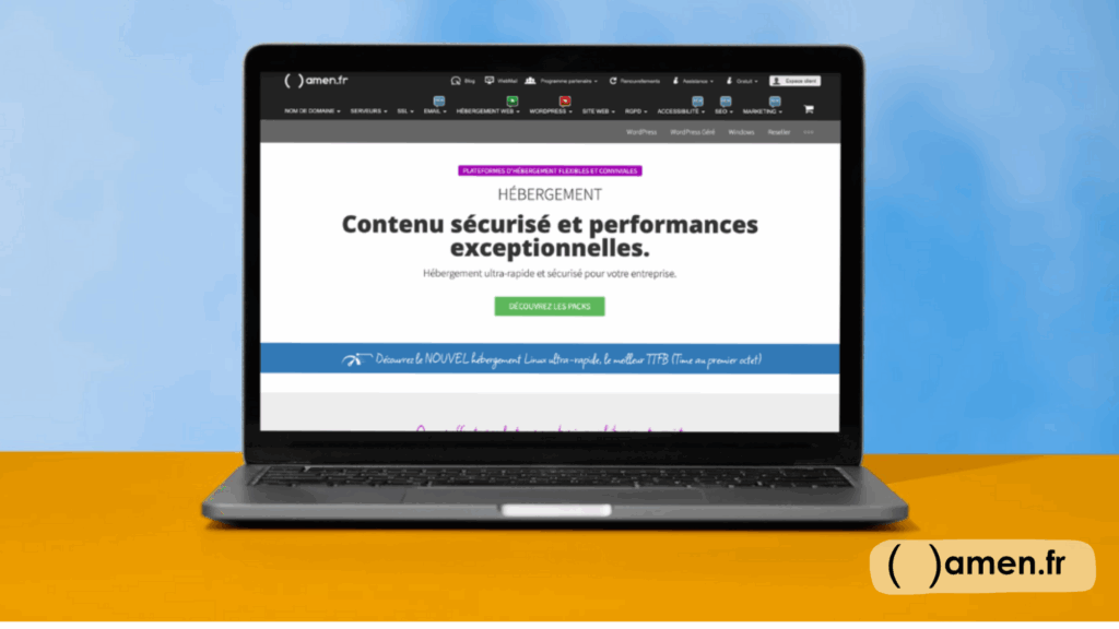 Amen FR : le meilleur hébergeur mutualisé pour les entreprises françaises