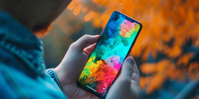 fond écran smartphone