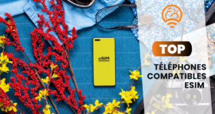 Top meilleures téléphones compatibles eSIM
