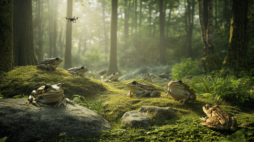 Grenouilles Coqui : Hawaï Utilise des Drones pour Protéger son Écosystème