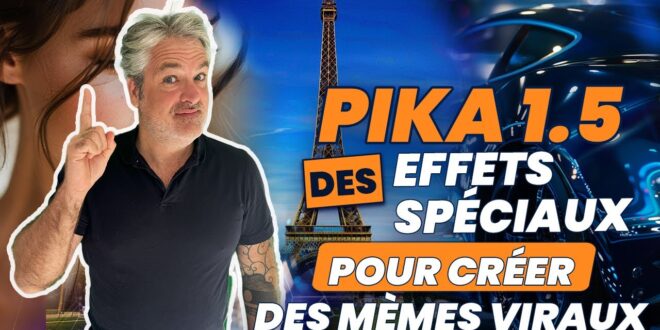 Pika 1.5 : Des effet spéciaux pour créer des mèmes viraux !
