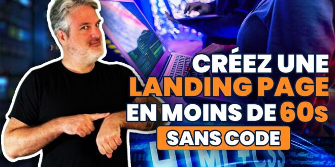 Créer une landing page en 60 secondes avec Bolt.new