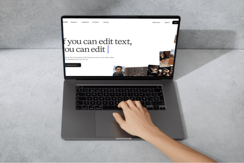 Descript : l'outil IA polyvalent pour sous-titres français et montage simplifié