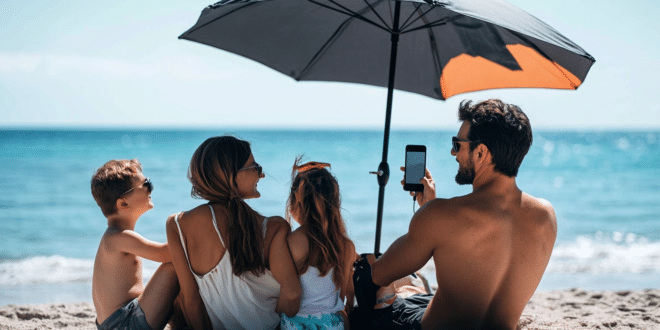 Anker parasol solaire