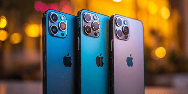 Le design des iPhone 17