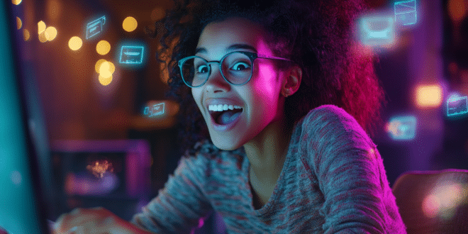 Une femme utilisant ChatGPT pour cinq usages pratiques