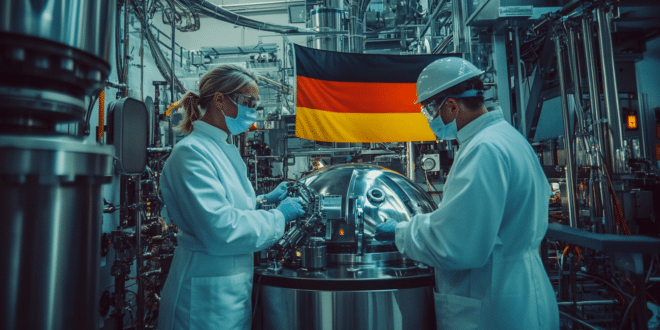 l'Allemagne dévoile un réacteur nucléaire
