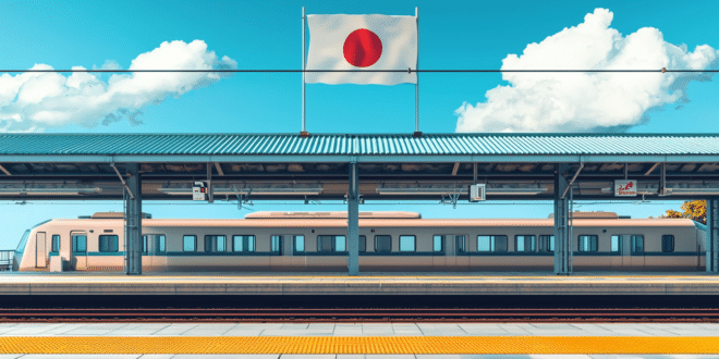 Une gare en mode 3D