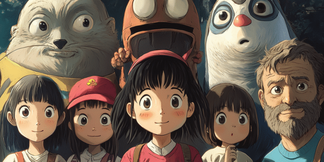 Des personnages Ghibli