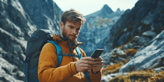 Randonneur perplexe devant ses données Google Maps effacés.