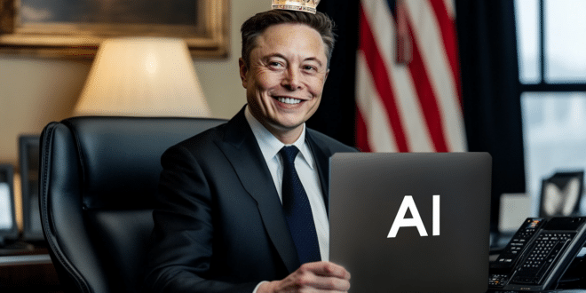 Elon Musk laisser l'IA diriger les Etats-Unis