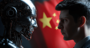 le PDG de OpenAi Sam Altman fait face à un robot IA humanoïde chinois
