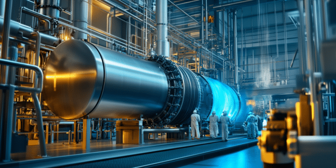 Image électrolyseur d'hydrogène le plus large d'Europe